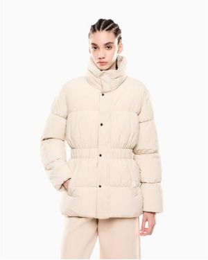 EA7 Veste Matelassée En Nylon Logo Series - Neutre