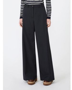 Weekend by Maxmara Pantalon Large Wkdbravo - Noir