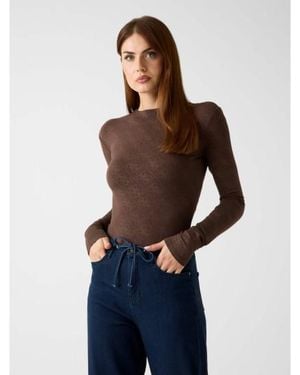 Guess Body Avec Logo 4G Et Strass - Bleu