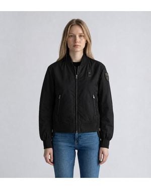 Blauer Veste Bomber Laurie Noir