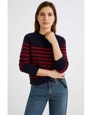 Marella Pull En Cachemire Mélangé Pace - Rouge