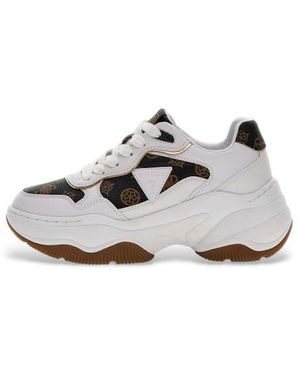Guess Trainers Happy - Blanc