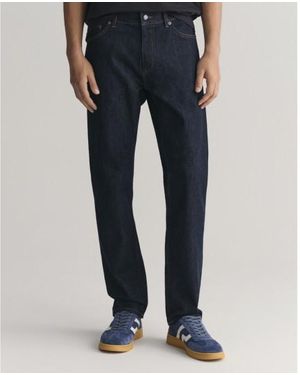 GANT Jeans Regular Fit - Bleu