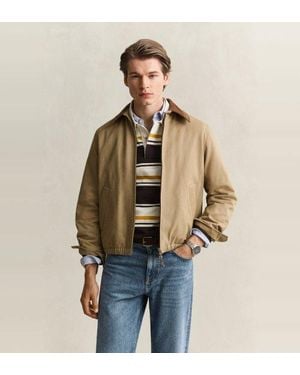 GANT Veste Moleskine Harrington - Neutre