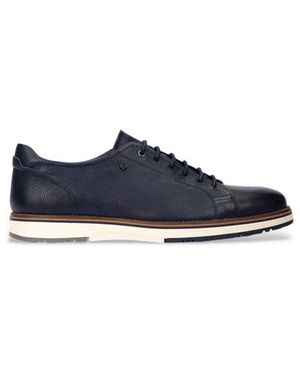 Martinelli Chaussures En Cuir Fulton - Bleu