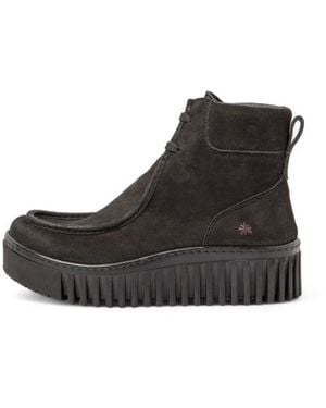 Art Bottines En Cuir 1512 - Noir