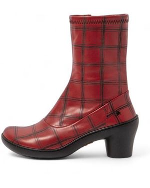 Art Bottines 1457F - Rouge