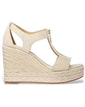 Michael Kors Sandales Beiges Berkley - Blanc