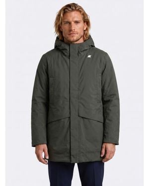K-Way Veste Jarno St Thermo Verte - Marron