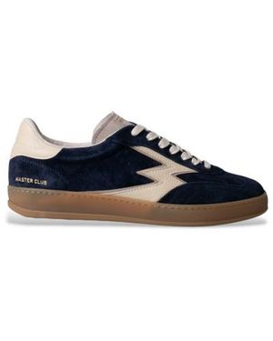 Moa Concept Club Leather Sneakers - Bleu