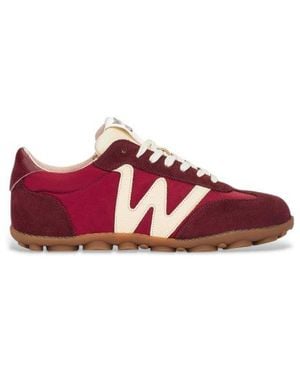 Wonders Pantoufles En Cuir Nysa - Rouge