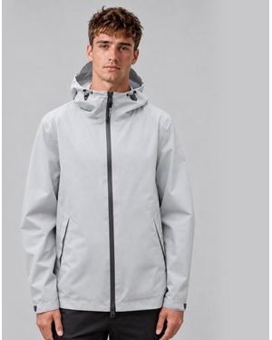 Ecoalf Veste Diluvio Bleue - Gris