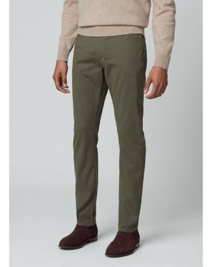 Hackett Pantalon En Satin - Vert