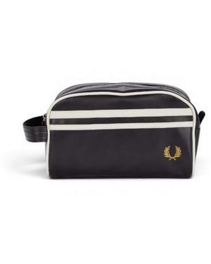 Fred Perry Trousse De Toilette Laurel Wreath Noire