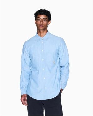 ARMANI EXCHANGE Chemise De Style - Bleu