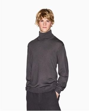 ARMANI EXCHANGE Pull Tortue - Gris