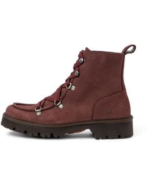 Art Bottines En Cuir 1482 Denver - Marron