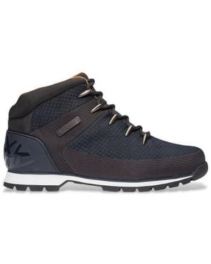 Timberland Euro Sprint Waterproof Mid-Top Shoes - Bleu