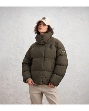 Blauer Veste Matelassée Ross Verte - Marron