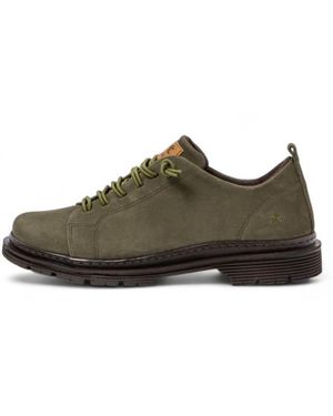Art 1897 Nobuck Kaki Birmingham Vert - Marron