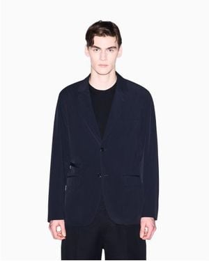 ARMANI EXCHANGE Blazer Déstructuré - Bleu