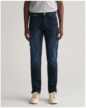 GANT Jeans Extra Slim Fit Active Recover - Bleu