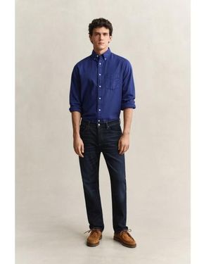 GANT Jean Coupe Régulière Bleu Foncé