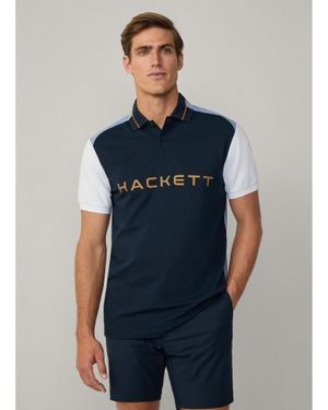 Hackett Polo Sport De Coupe Classique - Bleu