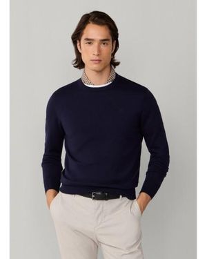 Hackett Pull En Soie - Bleu