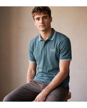 EA7 Polo Tomas - Bleu