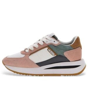 Guess Chaussures Multicolores Energy2 - Blanc