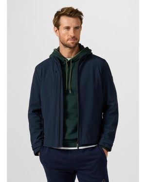 Hackett Veste Blouson Softshell Marine - Bleu