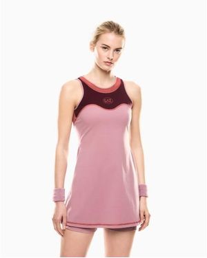 EA7 Robe De Tennis Pro Freestyle - Rose