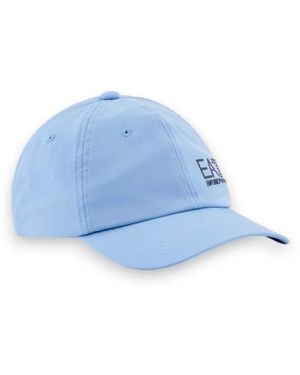 EA7 Casquette Bleue À Six Panneaux