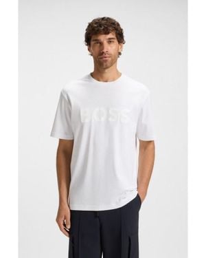 BOSS T-Shirt Mirror Iconic - Blanc