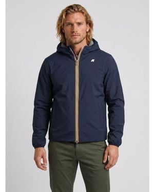 K-Way Veste Jack St Warm Double - Bleu