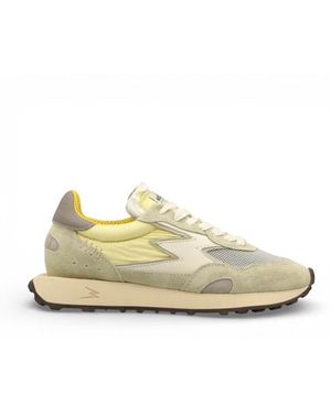 Moa Concept Chaussures Hype Jaune Jaune Verdâtre - Blanc