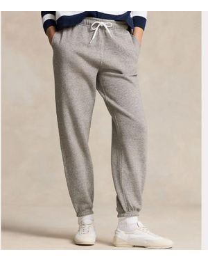 Polo Ralph Lauren Pantalon D'Athlétisme En Polaire - Neutre