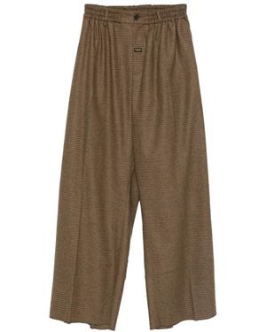 Martine Rose Extreme Wide Leg Tailored Trouser - Green