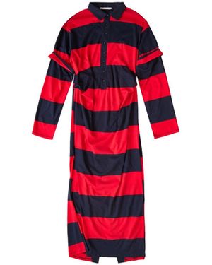 Mainline:RUS/Fr.CA/DE Mainline Teddy Rugby Dress - Red