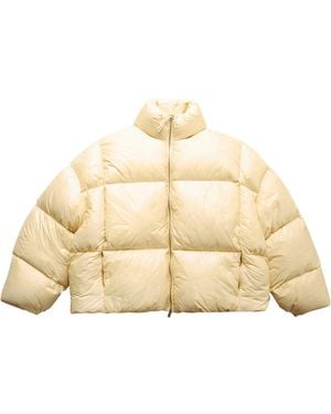 Jil Sander Lightweight Recycled Nylon Down Jacket - Natural