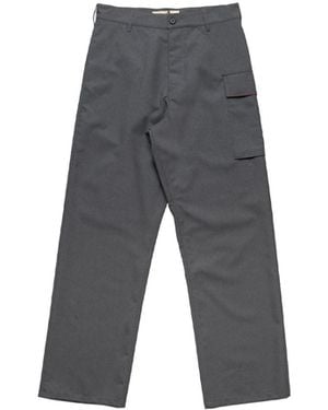 Marni Wool Pants With Cargo Pocket - Blue