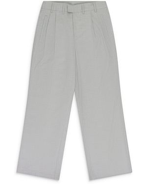 KROST Eco Pleated Pants Nimbus Cloud - Gray