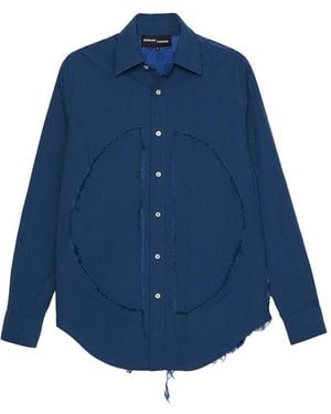 Edward Cuming Classic Lung Window Shirt - Blue