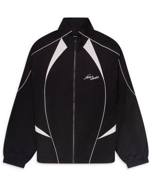 Acne Studios Technical Zip Up Jacket - Black