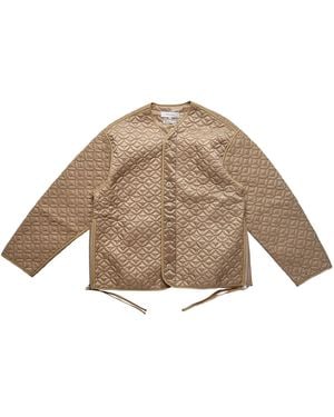 ARTCHENY Shippo Quilted Lining Jacket - Natural