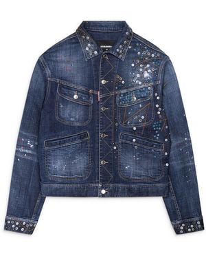 DSquared² La Jean Jacket - Blue