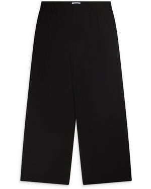 KROST Eco Doubled Pleated Trouser - Black