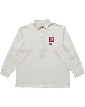 Conner Ives Oversized Rugby Shirt - White