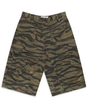 Joshua Jamal Tiger Nbhd Shorts - Gray